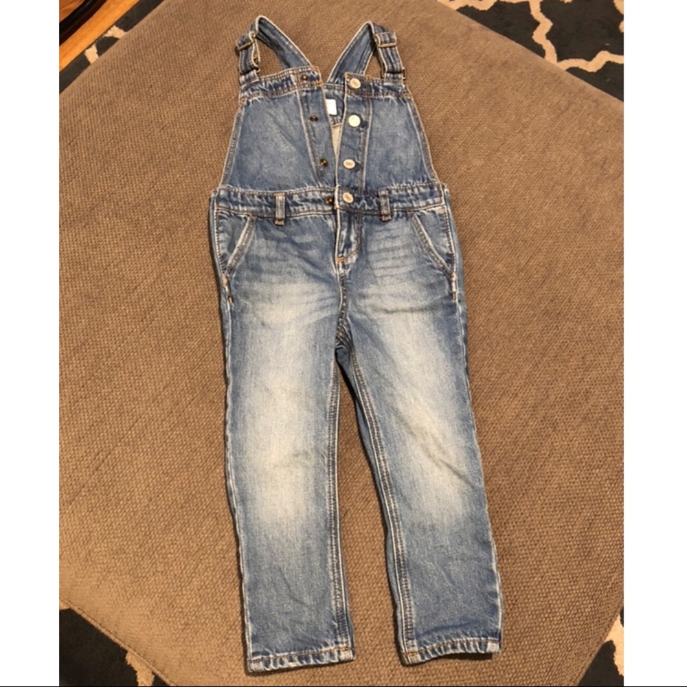 Gap denim overalls, size 3